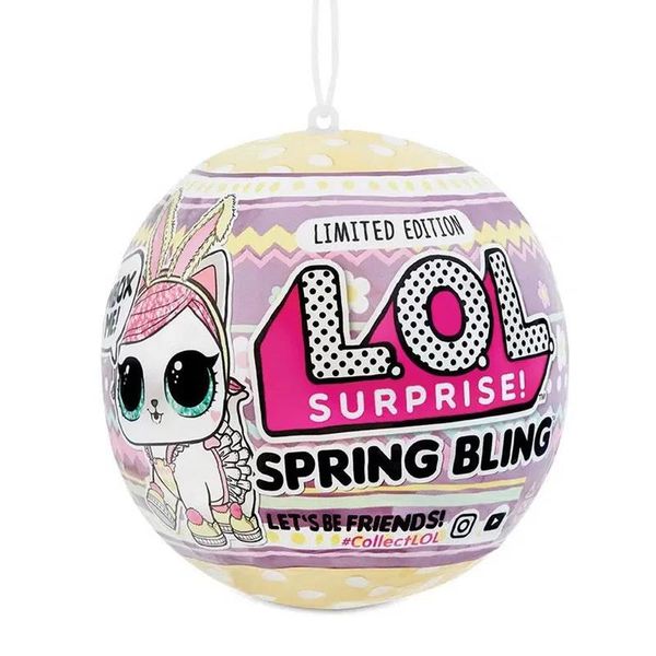 Mini Boneca Surpresa - L.O.L. Surprise! - Spring Bling - Candide CAN8939