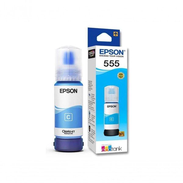 Garrafa De Tinta Epson Ciano 70ml - T555220