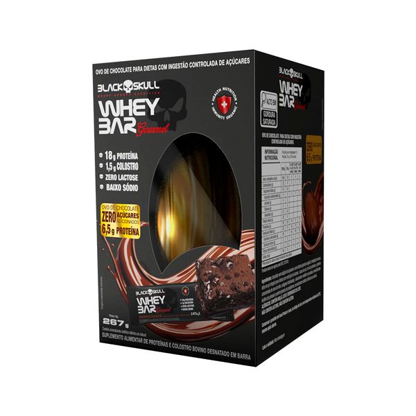 OVO DE PASCOA PROTEIN BROWNIE GOURMET 267G N/A / N/A / CHOCOLATE
