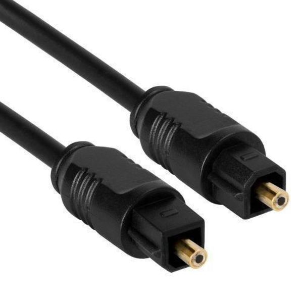 Cabo Óptico Áudio Digital Toslink 2 Metros