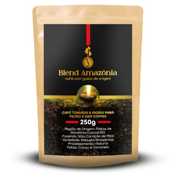 Café Especial moído p/ Filtros 250g - IloveCoffee Blend Amazônia