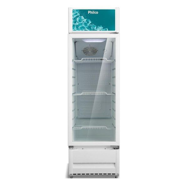 Refrigerador Expositor Philco 309L PRE319 Vidro Duplo Branco 110V