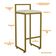 Kit 04 Banquetas Alta Para Cozinha Sala De Jantar Hanna L02 Dourado Linho Cru - Lyam Decor