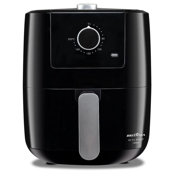 Fritadeira Air Fryer Britânia Bfr42p Antiaderente 3l 1300w 220v 220