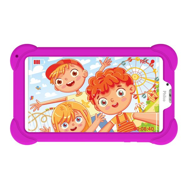 Tablet Kids Philco PTB7SRG Android 9 Pie Multi-toque 7” Bivolt