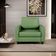 Poltrona Decorativa Para Sala De Estar E Recepção Malta L02 Facto Verde Musgo - Lyam Decor