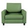 Poltrona Decorativa Para Sala De Estar E Recepção Malta L02 Facto Verde Musgo - Lyam Decor
