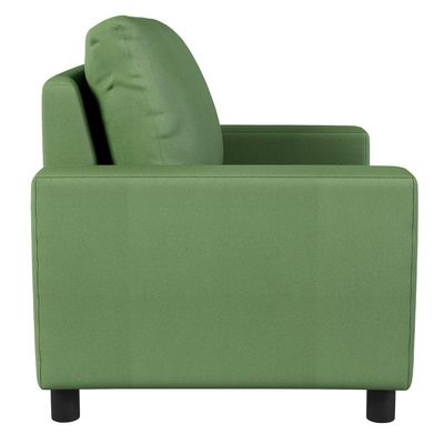 Poltrona Decorativa Para Sala De Estar E Recepção Malta L02 Facto Verde Musgo - Lyam Decor