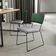 Cadeira Decorativa Estofada Sala Jantar Allana L02 Facto Verde Musgo Linho Cinza - Lyam Decor