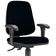 Cadeira Giratória Job L02 Diretor Executiva Crepe Preto - Lyam Decor