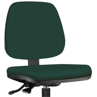 Kit 02 Cadeiras Caixa Alta Giratória Job L02 Crepe Verde Musgo - Lyam Decor