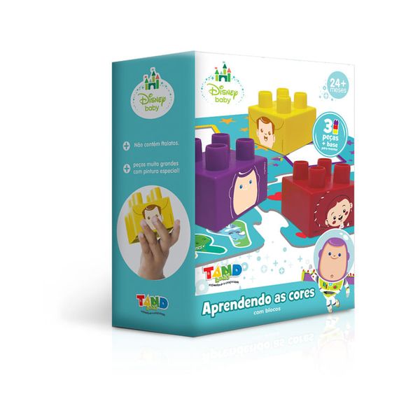 Blocos de Montar - Toy Story - Aprendendo as Cores - Tand Baby - Toyster TOYS2601 Blocos de Montar - Toy Story - Aprendendo as Cores - Tand Baby - Toyster TOYS2601
