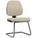 Kit 02 Cadeiras Para Escritório Job L02 Fixa Suede Bege - Lyam Decor