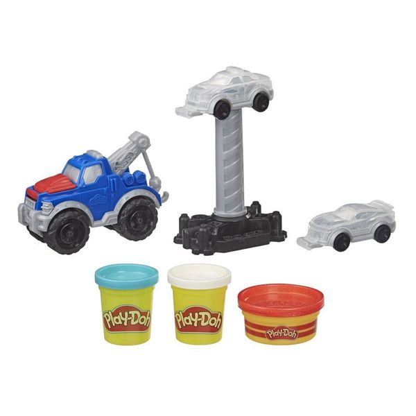Conjunto Play-Doh Caminhão de Reboque Hasbro Play-Doh