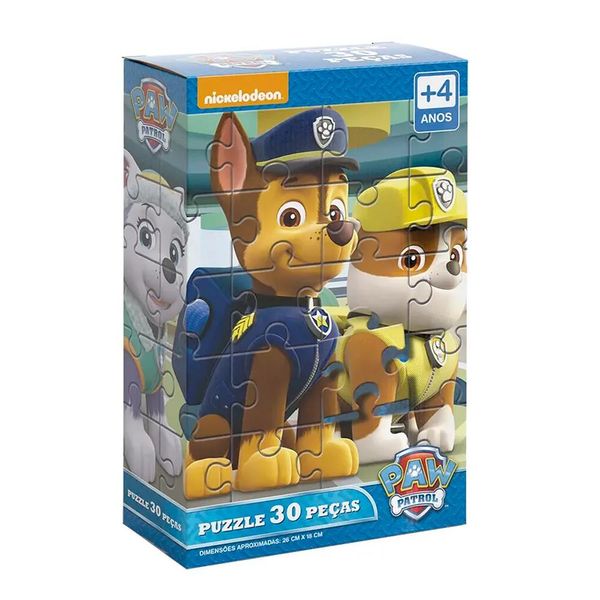Quebra Cabeça - 30 peças - Patrulha Canina - Grow GROW03351 Quebra Cabeça - 30 peças - Patrulha Canina - Grow GROW03351