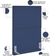 Cabeceira Cama Box Solteiro Com Tachas 100 cm Vicenza L02 Suede Azul Marinho - Lyam Decor