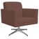 Poltrona Decorativa com Base Giratória Para Sala de Estar Helô L02 Suede Rosê - Lyam Decor