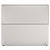 Cabeceira Box Casal Com Tachas 140 cm Vicenza L02 Bouclê Cru - Lyam Decor