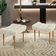 Kit 02 Puffs Decorativo Para Sala De Estar Requinte L02 Linho Champagne - Lyam Decor