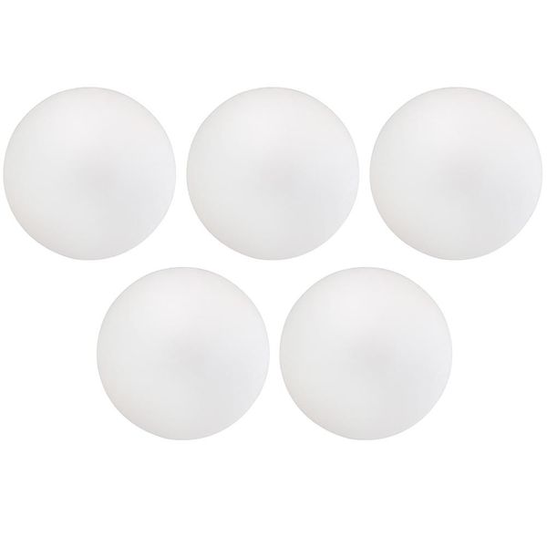 Kit 05 Assentos Redondo Banqueta Cadeira Estofados Poltronas H02 Corino Branco 35 cm - Lyam Decor