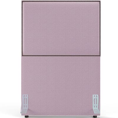 Cabeceira Box Solteiro Com Tachas 100 cm Vicenza L02 Bouclê Rosê - Lyam Decor