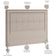 Cabeceira Cama Box Casal Queen 160 cm P05 Atenas Linho Cru - Lyam Decor