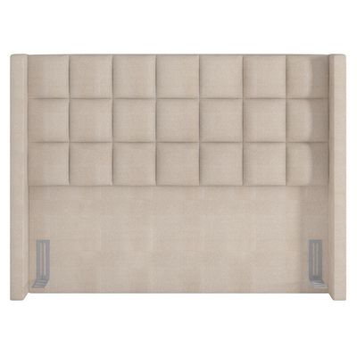 Cabeceira Cama Box Casal Queen 160 cm P05 Paris Linho Creme - Lyam Decor