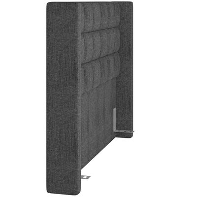 Cabeceira Cama Box Casal Queen 160 cm P05 Paris Linho Cinza Escuro - Lyam Decor