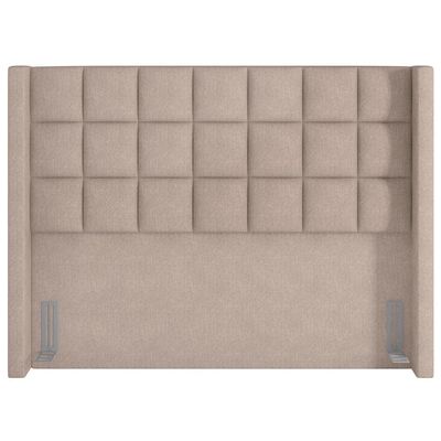 Cabeceira Cama Box Casal King 195 cm P05 Paris Linho Bege - Lyam Decor