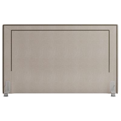 Cabeceira Cama Box Casal King 195 cm P05 Berlim Linho Creme - Lyam Decor