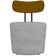 Kit 02 Poltronas Para Sala De Estar Decorativa Base Fixa Luara M03 Veludo Cinza - Lyam Decor