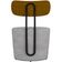 Poltrona Para Sala De Estar Decorativa Base Fixa Luara M03 Veludo Cinza - Lyam Decor