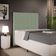 Cabeceira Cama Box Solteiro 100 cm Dália W01 Bouclê Oliva - Lyam Decor