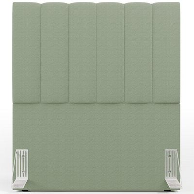 Cabeceira Cama Box Solteiro 100 cm Dália W01 Bouclê Oliva - Lyam Decor
