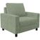 Kit 02 Poltronas Decorativa Para Sala De Estar E Recepção Malta L02 Bouclê Oliva - Lyam Decor