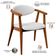 Kit 02 Poltronas Decorativas Para Sala de Estar Jantar Cecília L02 Facto Branco - Lyam Decor