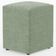 Kit 04 Puffs Quadrado Decorativo Sala De Estar L02 Bouclê Oliva - Lyam Decor