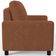 Poltrona Decorativa Para Sala De Estar E Recepção Malta L02 Bouclê Terracota - Lyam Decor