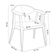 Poltrona Decorativa Para Sala de Estar Jantar Cecília L02 Suede Verde Musgo - Lyam Decor