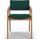 Kit 02 Cadeiras Para Sala de Jantar Estar Living Giorgia B04 Bouclê Verde - Lyam Decor