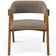 Kit 04 Cadeiras Para Sala de Jantar e Estar Living Estofada Suran L02 Bouclê Bege - Lyam