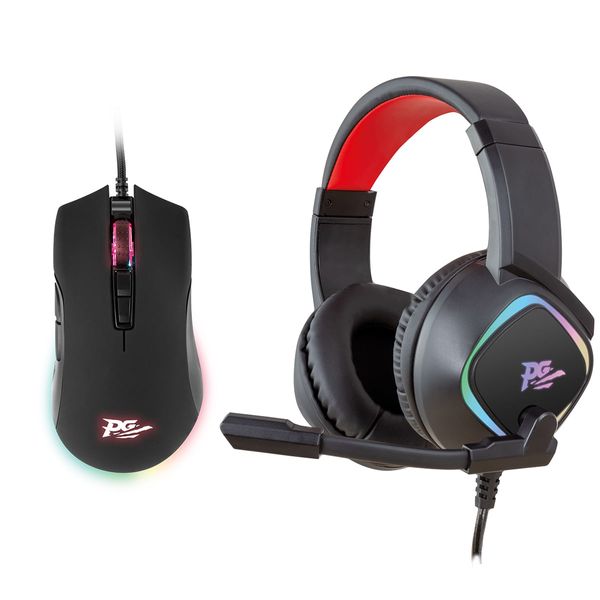 Kit Gamer Philco Headset PHS750 e Mouse PMS70 Bivolt