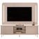 Rack Para Sala Ripado com Painel Para TV 75 Pol Atlantis D05 Off White - Lyam Decor