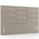 Cabeceira Cama Box Queen 160cm Estofada Nora P05 Veludo Bege - Lyam Decor