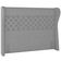 Cabeceira Cama Box King 195 cm P05 Madrid Linho Cinza Escuro - Lyam Decor