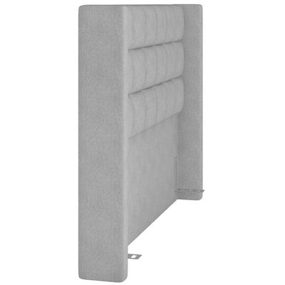 Cabeceira Cama Box Queen 160 cm P05 Paris Linho Cinza - Lyam Decor