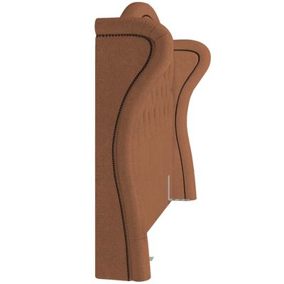 Cabeceira Cama Box Casal 195 cm P05 Lisboa Bouclê Terracota - Lyam Decor