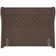 Cabeceira Cama Box Queen 160 cm P05 Madrid Veludo Marrom - Lyam Decor