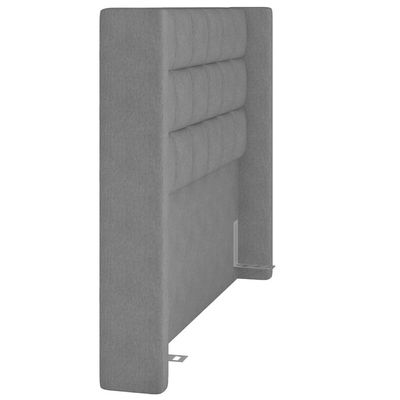 Cabeceira Cama Box Casal 140 cm P05 Paris Linho Cinza Escuro - Lyam Decor
