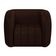 Kit Sofá 4 Lugares Para Sala 292cm com 01 Poltrona Lazio M03 Corano Marrom - Lyam Decor